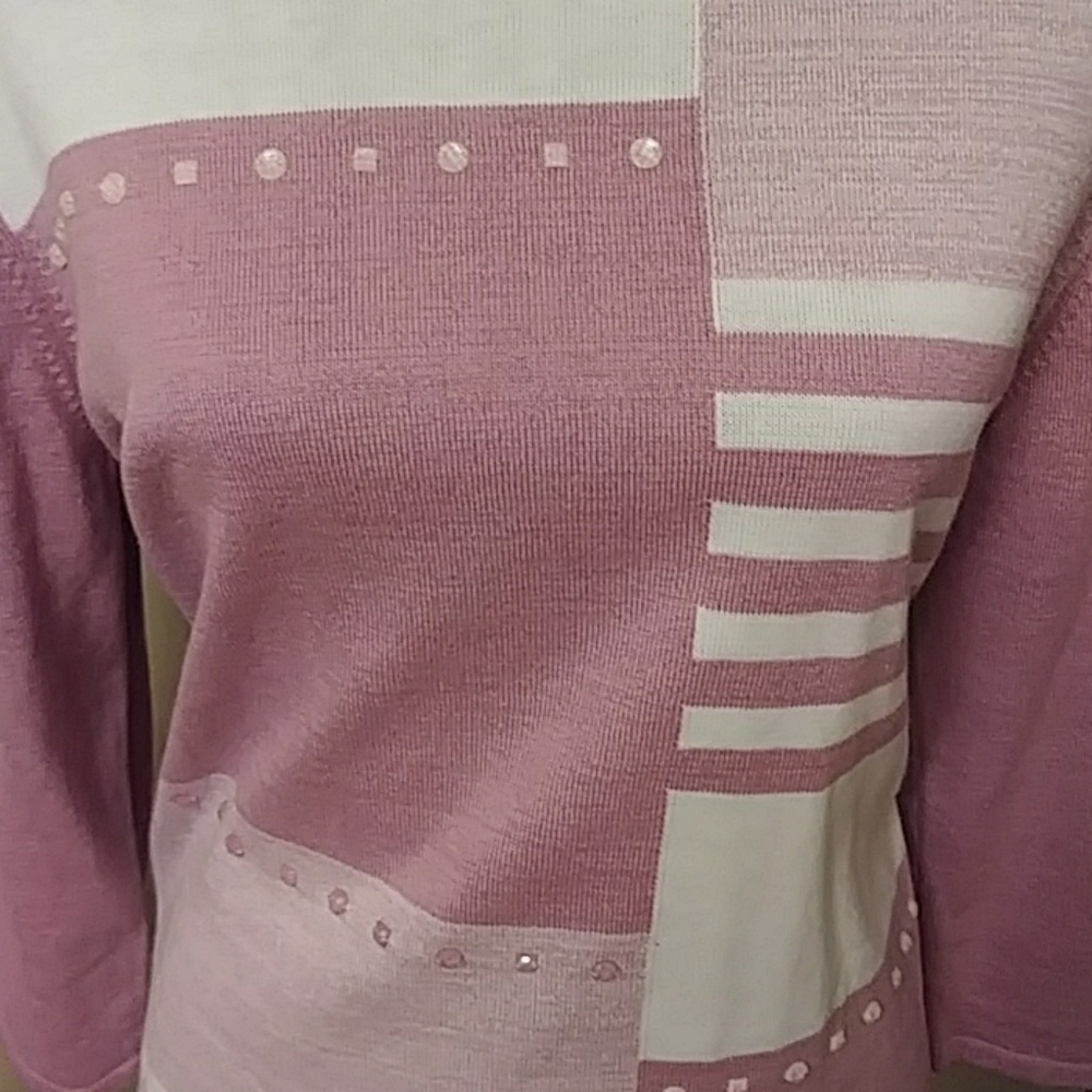 Alfred Dunner Sweater & Pants - Picture 2 of 7